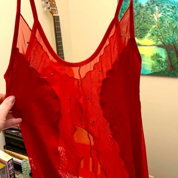 Super nice stripper dress - highest slit up the front - Picture 2 of 3